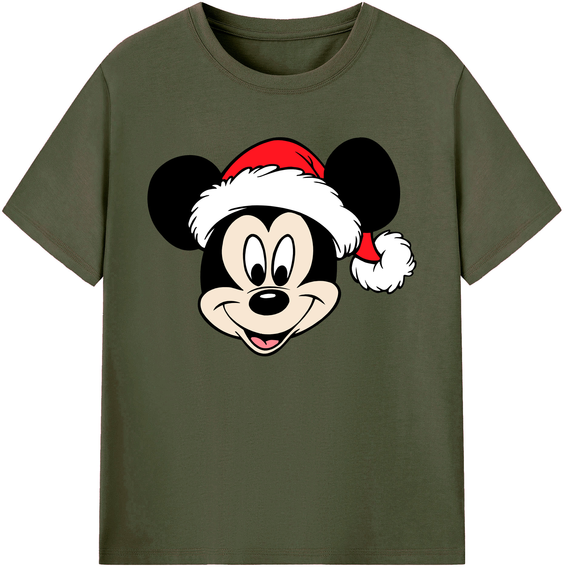 ミッキーマウス Mickey Mouse 綿100％ メンズ半袖Tシャツ｜肌触りやわらか＆通気性
